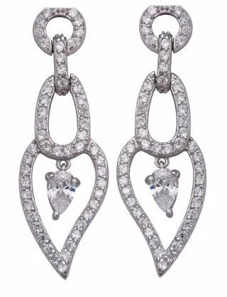 Orphelia Damen-Ohrhänger aus 925er Sterlingsilber – Silber ZO-5882