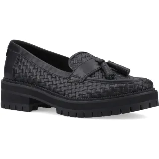 TOMS Cara Damen schwarze Mokassins