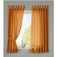 Gardinenbox Vorhang (2 St), Schlaufe, blickdicht, Microfaser, Schal Microsatin »Berlin« Blickdicht Kräuselband Raffhalter 20400N2