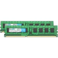 BRAINZAP 16GB (2x 8GB) RAM PC3L-12800U-11 DIMM PC-Arbeitsspeicher (1600 MHz, CL11, 2Rx8, Non-ECC, Unbuffered, Desktop-PCs - Intel und)