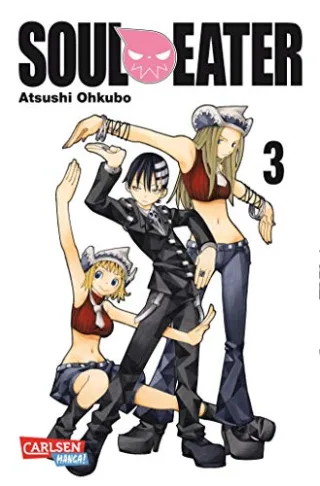 Soul Eater Band 3 [Taschenbuch] [2010] Ohkubo Atsushi Peter Claudia