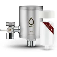Alb Filter Wasserhahnfilter Duo Nano Wasserhahnfilter, gegen Bakterien, Legionellenschutz, zertifiziert, Made in Germany
