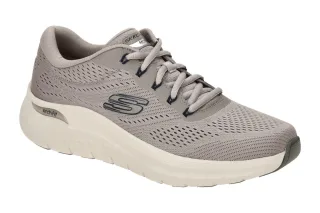 Skechers 232700 TPE Arch Fit 2.0 Herren Sneakers Braun Taupe Air Cooled Comfort