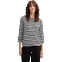 TOM TAILOR Langarmshirt Loose mit Knöpfen an der Schulter
