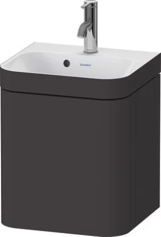 Duravit Happy D.2 Plus c-bonded Set wandhängend Graphit 400x360x480 mm - HP4633O80800000 HP4633O80800000