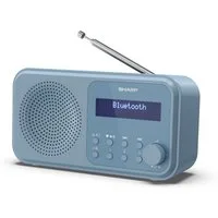 Sharp DR-P420(BL) Radio (DAB+/DAB/FM · Bluetooth 5.3 · 16h Batterie · 40 Senderspeicher)
