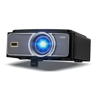 [EU Direct] DESS C5Pro Native 1080P LCD Projector 2200 ANSI Lumens WiFi 6 Bluetooth 5.0 Android TV Auto Focus & Keystone