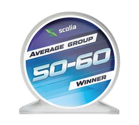 Scolia Acrylglas Pokal - Winner