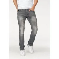 Bruno Banani Slim-fit-Jeans Jimmy (Stretch) schmale Beinform, niedrige Leibhöhe, mit Button-Fly