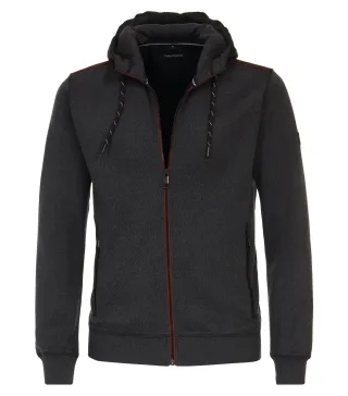 CASAMODA - Sweatjacke schwarz - Gr. - M
