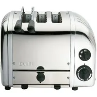 Dualit Toaster Dualit 2+1 Schlitz Toaster inkl. Sandwichzange