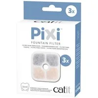 Catit Trinkbrunnen Pixi Trinkbrunnen-Filter, 3er-Pack