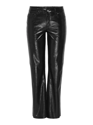 JDY - Beschichtete Hose - Cosmo schwarz - Gr. - 32