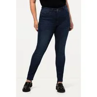 Ulla Popken Stretch-Hose Skinnyjeans Sarah schmale 5-Pocket-Form High Waist