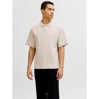 Jack & Jones Poloshirt JJEHARRISON STRUCTURE POLO SS LN mit Polokragen
