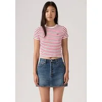 Levi's® T-Shirt ESSENTIAL SPORTY TEE Feinripp- Qualität