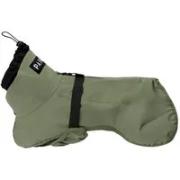 PAIKKA Hunderegenmantel Hunde Regenmantel reflektierend "Visibility Raincoat" grün