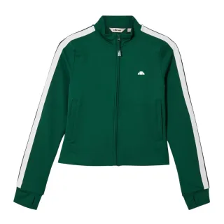 Ellesse - "Banff" Trainingsjacke für Damen, Durchgehender Reißverschluss (Dunkelgrün)