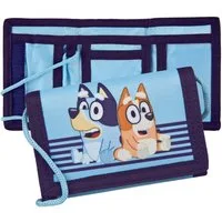 Bluey Geldbörse Portemonnaie mehrfarbig Geldbörse Geldbeutel für Schule