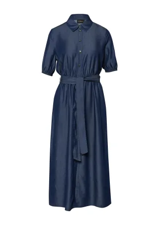 s.Oliver BLACK LABEL - Kleid blau - Gr. - 40