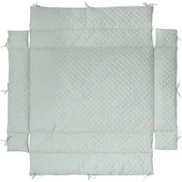 roba® Laufgittereinlage roba Style für Laufgitter 75 x 100 & 100 x 100 cm, Gesteppte Einlage mit Seitenpolsterung - Universal