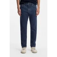 BOSS ORANGE Regular-fit-Jeans RE.MAINE BO mit BOSS-Lederbadge, Regular Fit, stone washed