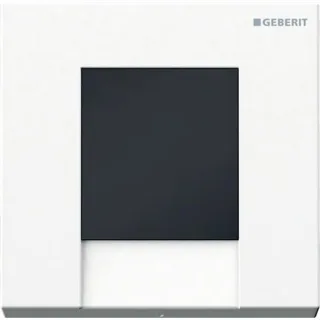 Geberit Abdeckplatte HyTronic Urinal Bolero für Urinal-Steuerung ab 2009 weiß-alpin 241922111