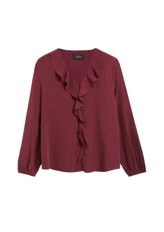 s.Oliver BLACK LABEL - Bluse rot - Gr. - 34