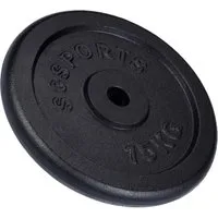 ScSPORTS® Hantelscheibe Hantelscheiben Set Gusseisen 15 - 60 kg, 15 kg