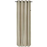SCHÖNER WOHNEN-Kollektion Vorhang COAST Ösenvorhang (1 St), Öse, Polyester, 140 x 250 cm in Beige