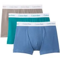 Calvin Klein Underwear Trunk TRUNK 3PK (Packung, 3-St) mit Calvin Klein Logo-Elastikbund (3 Stück)