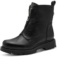 Tamaris Stiefelette, Blockabsatz, Boots mit Front- und Innenreißverschluss