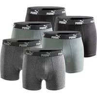 PUMA Boxershorts Herren Boxershorts 6er-Pack