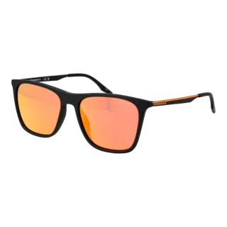 Schwarze Metall-Sonnenbrille
