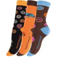 Vincent Creation® Socken (3-Paar) im Donut Design