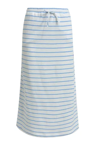 Smith&Soul - Knitted Striped Skirt true blue - Gr. - M