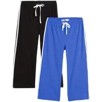 bonprix Sporthose (Packung, 2-tlg., 2er) Capri-Sporthose, skinny fit mit geradem Bein
