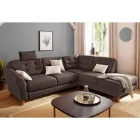 OTTO home Ecksofa Trondheim L-Form, mit Federkern