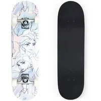 Disney Skateboard Disney Frozen Skateboard – Großes Ahornholz-Board für Kinder