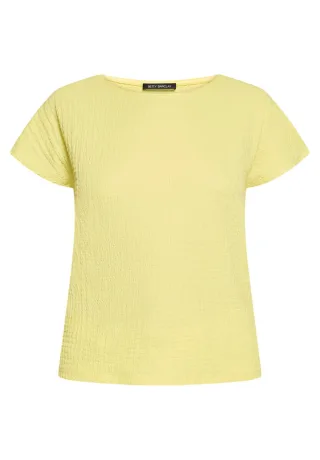 Betty Barclay - Shirt mit Waffelstruktur grün - Gr. - 44