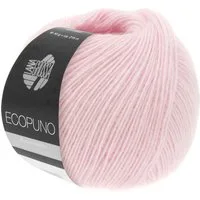 LANA GROSSA ECOPUNO Häkelwolle, 215 m (superweiches Ganzjahresgarn aus Baumwolle mit Merino und Baby Alpaka), 50 g