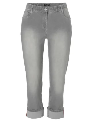VIA APPIA DUE - Hose knöchellang 5-Pocket Jeans jeans hellgrau - Gr. - 52