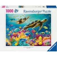 Ravensburger Puzzle Blaue Unterwasserwelt, 1000 Puzzleteile, Made in Germany