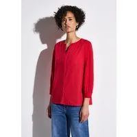 STREET ONE Klassische Bluse aus reiner Baumwolle