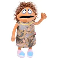 Living Puppets Handpuppe Handpuppe Traudl, Kleine Handspielpuppe aus der beliebten Fernsehshow