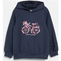s.Oliver Sweatshirt Sweatshirt Hoodie mit Stickerei