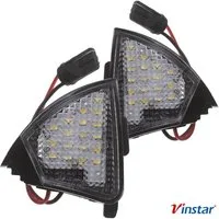 Vinstar KFZ-Ersatzleuchte LED Spiegel Umfeldbeleuchtung E-geprüft für VW, VW EOS GOLF 5 JETTA PASSAT B6