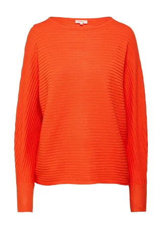 s.Oliver - Strickpullover orange - Gr. - 46