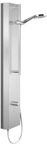Schell Duschpaneel LINUS Inox DP-C-T Handbrause, Brausestange, edst., 008462899 008462899