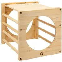 TP Toys Klettergerüst Holz Klettergerüst, (1-St), Geeignet ab 12 M., Max. Benutzergewicht 40 KG, LxBxH 52x60x52cm